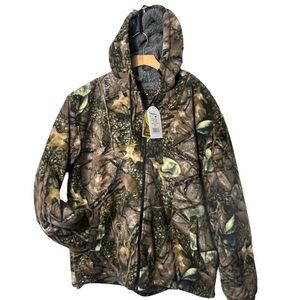 World Famous Sports Burly Tan Sherpa Fleece Jacket Xl